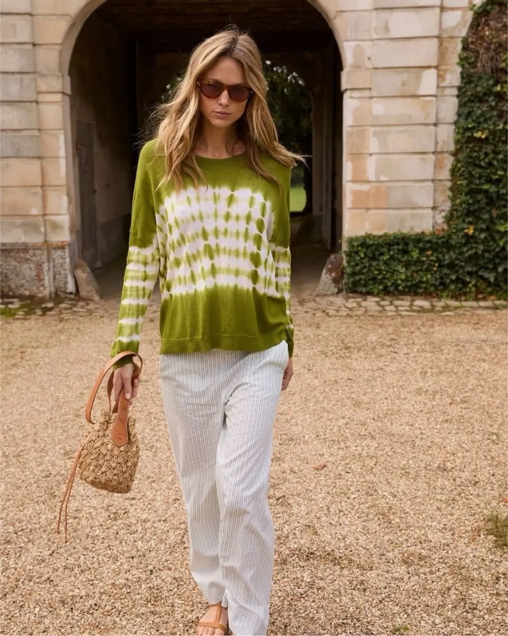 Pull tie-dye – Vert