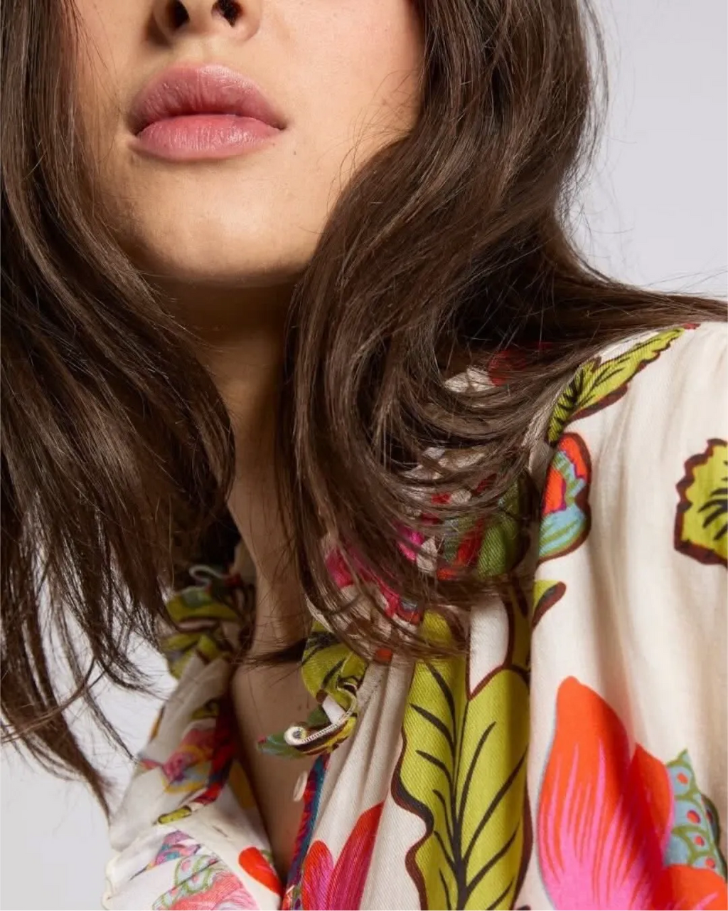 Chemise imprimé floral – Écru fleuri – chemise, vue 4