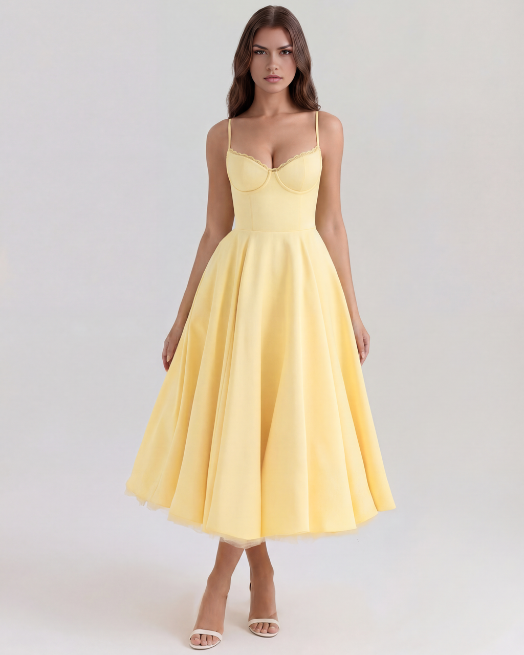 Robe Selene – Jaune
