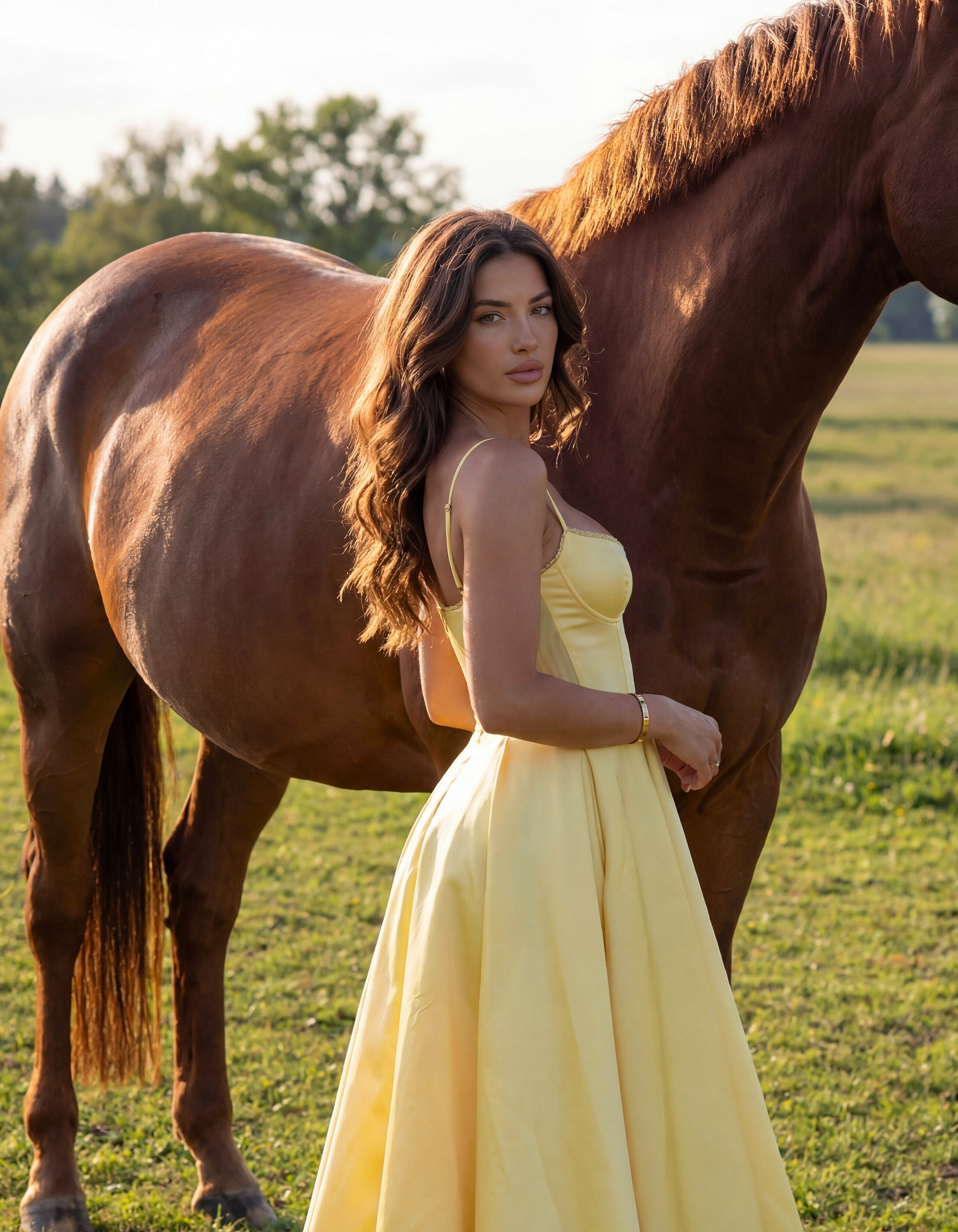 Robe Selene – Jaune – robe, vue 6