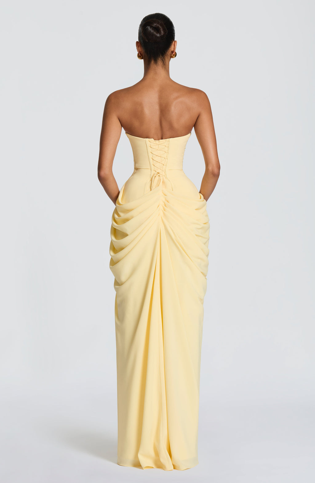 Robe Cyra – maxi drapé asymétrique – robe, vue 7