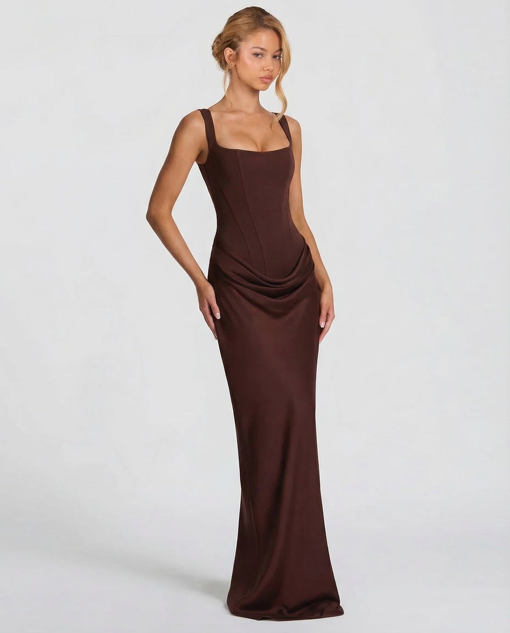 Robe Lorenza – maxi silhouette sablier – robe, vue 9