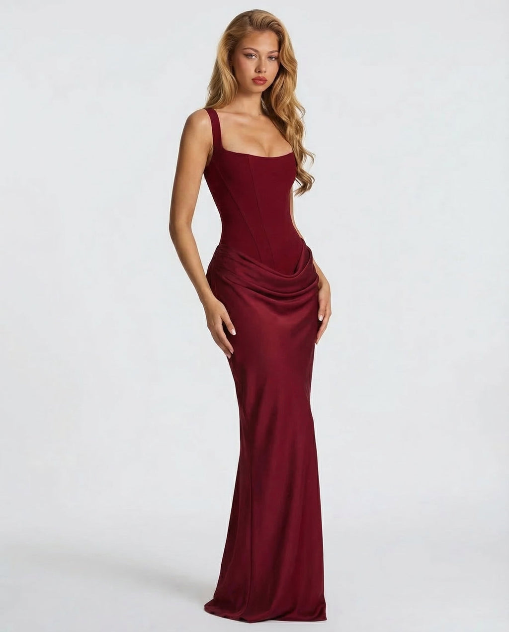 Robe Lorenza – maxi silhouette sablier – robe, vue 10