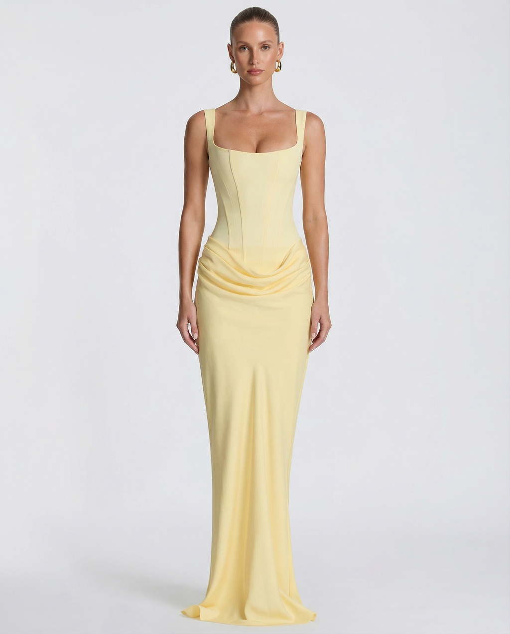 Robe Lorenza – maxi silhouette sablier – robe, vue 5
