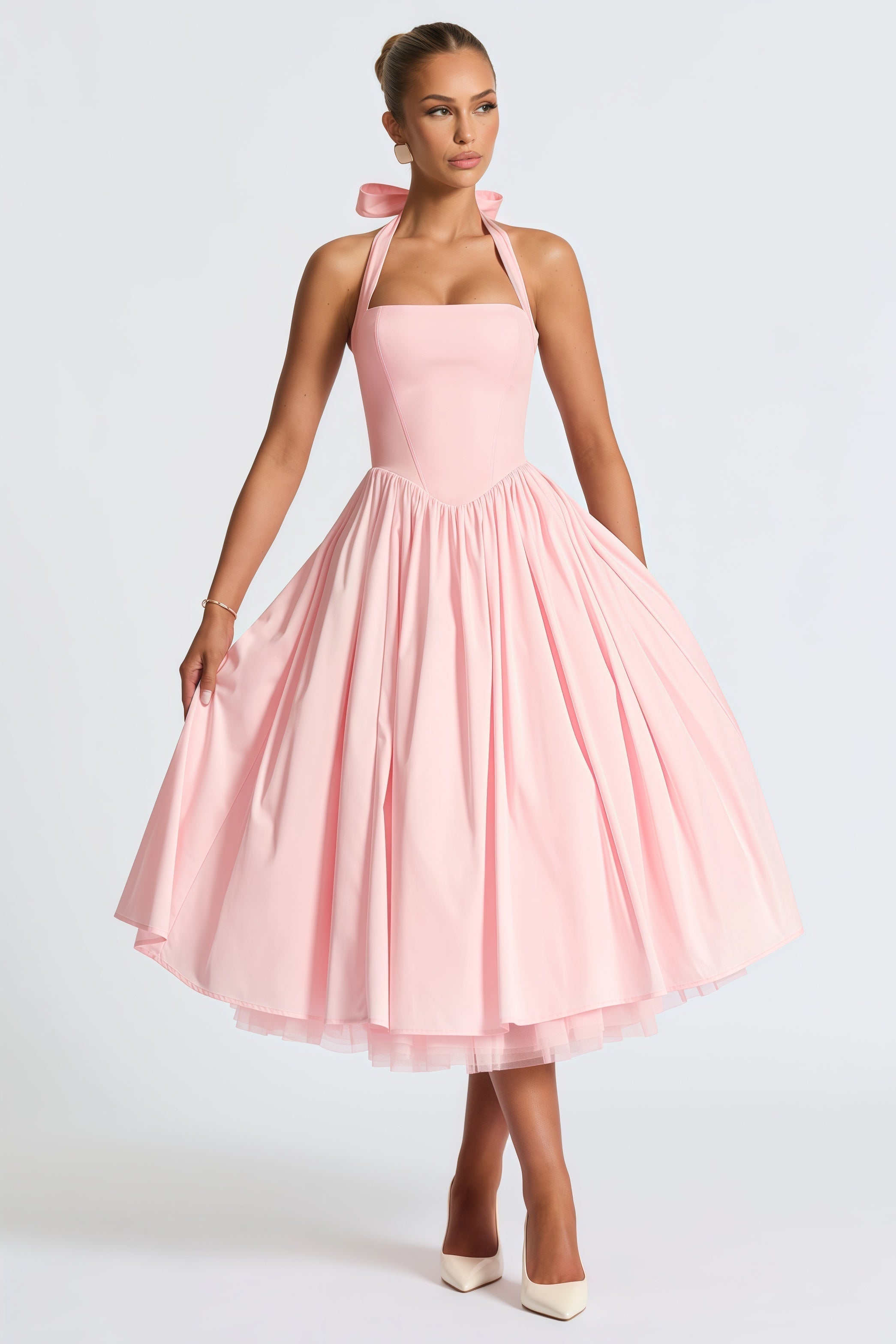 Robe Selene – Rose – robe, vue 4