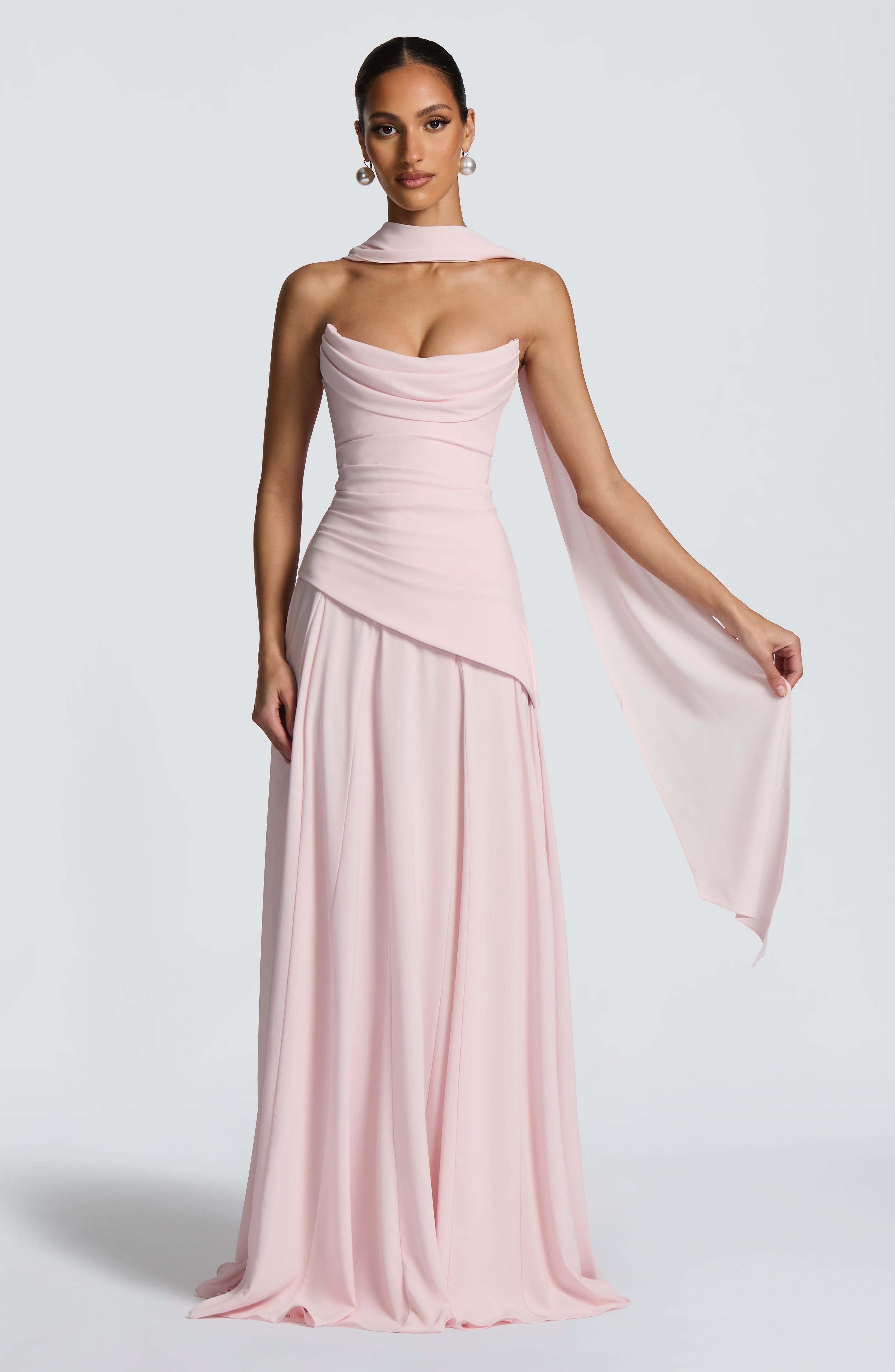 Robe Odissea – maxi chiffon à godets – robe, vue 10