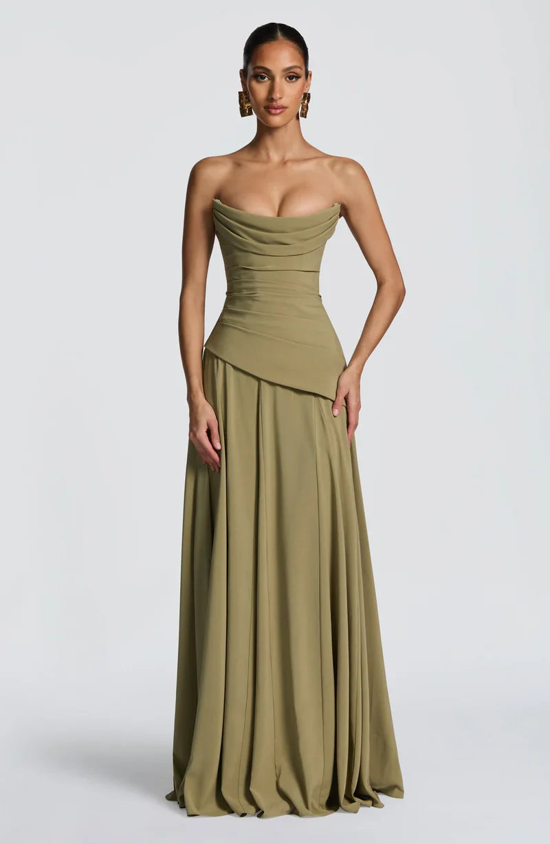 Robe Odissea – maxi chiffon à godets – robe, vue 3